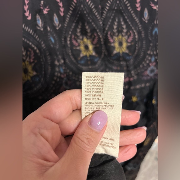 NWT Anthropologie Let Me Be floral maxi with ruffles - Picture 10 of 11